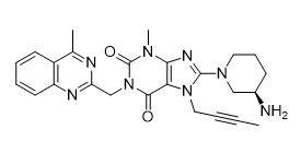 Purezza bianca 99% C25H28N8O2 della polvere di Linagliptin CAS No 668270-12-0