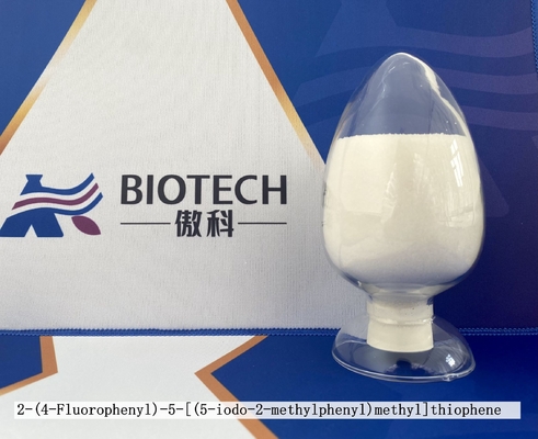 2 (4-Fluorophenyl) - [(5-Iodo-2-Methylphenyl) polvere cristallina di CAS 898566-17-1 del tiofene 5 di Metile]