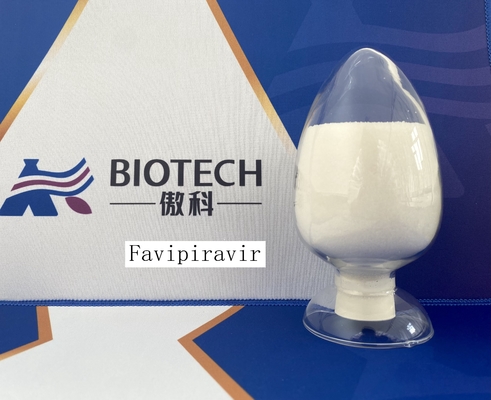 Purezza 99% di Favipiravir CAS 259793-96-9 giallo-chiaro a bianco come polvere cristallina C5H4FN3O2