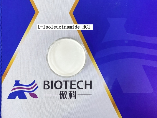 H-Ile-NH2.HCl CAS n. 10466-56-5 Polvere bianca Purezza 98% per i derivati degli amminoacidi M.W 166.65
