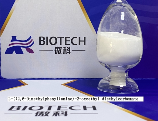 2-((2,6-dimetilfenil) amino)-2-oxoetil dietilcarbamato per le impurità di leostesina Polvere bianca Purezza 97%