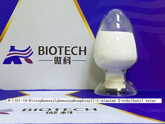 N-[(S) - ((4-Nitrophenoxy) phenoxyphosphinyl]-L-alanina 2-ethylbutyl Ester 1354823-36-1 da giallastro a bianchissima polvere 95%