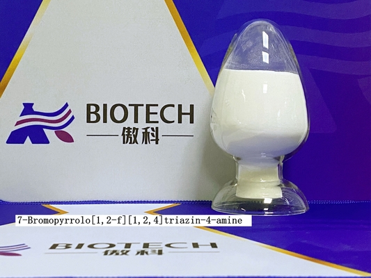 Api Intermediates7-Bromopyrrolo [1,2-f] [1,2,4] triazin-4-amine CAS No 937046-98-5 per purezza gialla 95% della polvere di Remdesivir