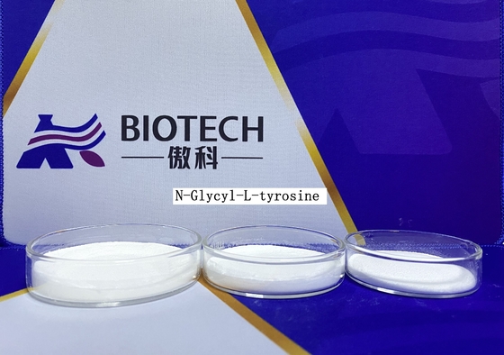 Polvere bianca 98% di H Gly Tyr OH C11H14N2O4 CAS No 658-79-7