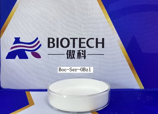 Boc-Ser-OBzl CAS No 59524-02-6 per purezza bianca 98% della polvere dei derivati di aminoacidi
