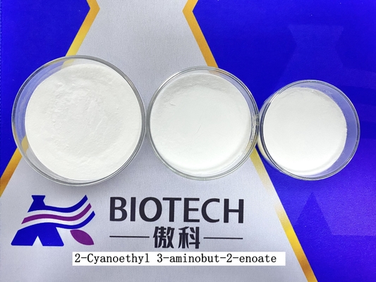 2 polvere bianca 98% di Cyanoethyl 3 Aminobut 2 Enoate CAS No 43107-08-0