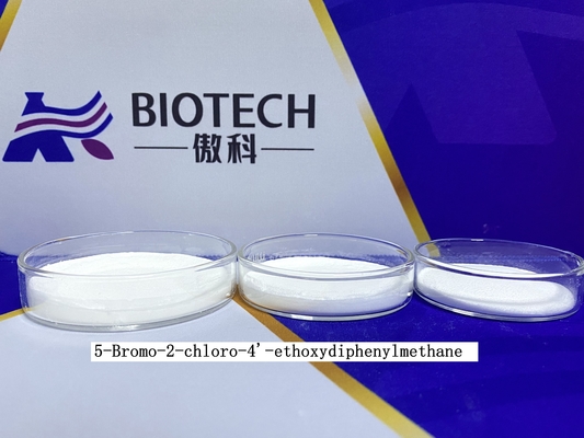 Dapaglifozina DAP Bromo CAS n. 461432-23-5 Polvere bianca a bianchissima Purezza 99%