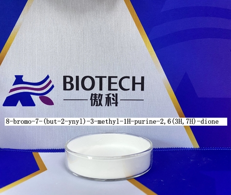 Mediatori 8-Bromo-3-methyl-3,7-dihydropurine-2,6-dione CAS No di api. 93703-24-3 polvere bianchiccia 99%