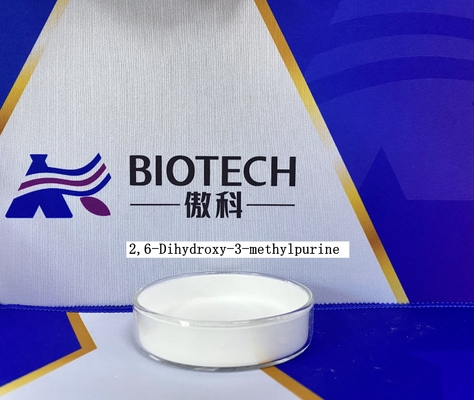 2,6-Dihydroxy-3-Methylpurine CAS 1076-22-8 mediatori di api C6H6N4O2 di 98%