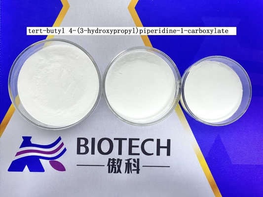 Compound eterociclico Tert-butyl 4- ((3-idrossipropil)-1-carbossilato 97% CAS 156185-63-6