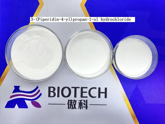 3- ((Piperidina-4-Yl) Propan-1-Ol cloridrato 97% CAS n. 155270-01-2 Polvere bianca