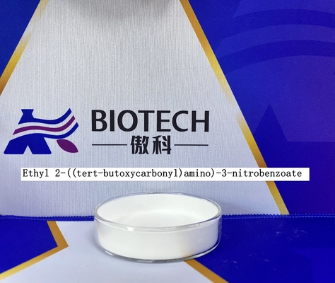 Polvere bianca C14H18N2O6 dei mediatori 2 ((Tert-Butoxycarbonyl)) - 3-Nitrobenzoate amminici CAS No 136285-65-9 etilico di api