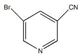 5-Bromonicotinonitrile composto eterociclico CAS 35590-37-5 Pale Yellow To Yellow Powder