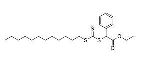 2-(((dodeciltio)carbonotioil)tio)-2-fenilacetato N. CAS 1079398-19-8 Purezza 95%