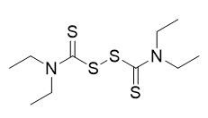 No. 97-77-8 C10H20N2S4 purezza 95% di CAS del disolfuro di tetraetiltiuram di cromatografia del chelato del metallo