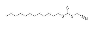 No. 796045-97-1 C15H27NS3 97% di CAS del tritiocarbonato di dodecile del cianometil di cromatografia del chelato del metallo