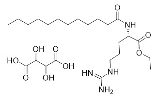 N Alpha Lauroyl Arginine Ethyl Ester Tartrato Agente batteriostatico Additivi alimentari