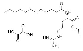 Additivi alimentari cosmetici COA N alfa lauroil L arginina etil estere ossalato C22H42N4O7