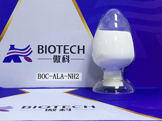 Derivati ​​di aminoacidi Boc-Ala-NH2 CAS. 85642-13-3 purezza bianca 98% della polvere C8H16N2O3