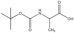 Alta purezza N-Tert-Butoxycarbonyl -L-Alanina CAS 15761-38-3 Polvere bianca MF C8H15NO4 EINECS n. 239-847-8