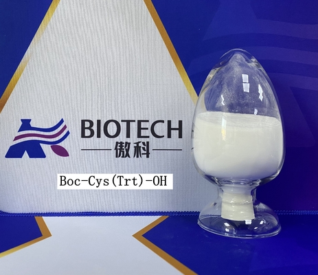 Derivati CAS 21947-98-8 Boc-Cys (Trt) - polvere dell'aminoacido di 98% dell'OH C27H29NO4S