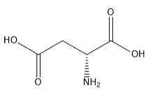 Derivati 1783-96-6 dell'aminoacido di CAS No C4H7NO4 acido D-aspartico