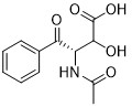 Acido treo-2-idrossi-3-acetilamino-4-oss-4-fenilbutanoico, 87081-54-7