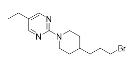 COA Prodotti chimici personalizzati C14H22BrN3 2 4 3 Bromopropil piperidina 1 Yl 5 Etilpirimidina