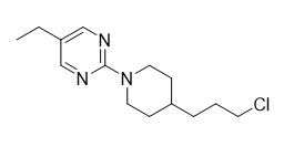 C14H22ClN3 Prodotti chimici personalizzati 267.80 2 4 3 Cloropropil piperidina 1 Yl 5 Etilpirimidina