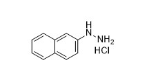 Cloridrato fine 95% dell'idrazina di Naphthalenyl dei prodotti chimici 2 di CAS No 2243-58-5