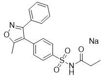 Bianco del sodio di CAS No 198470-85-8 Parecoxib o purezza del tipo di bianco 98,5% della polvere