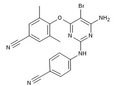 Etravirina CAS No di purezza 99% 269055-15-4 mediatori bianchi o del tipo di bianco di api della polvere