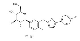 Emiidrato CAS No di purezza 99% Canagliflozin 928672-86-0 mediatori cristallini bianchi di api della polvere