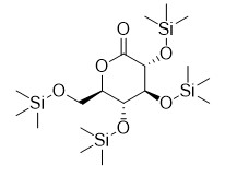 purezza 98% di 2,3,4,6-Tetrakis-O-trimethylsilyl-D-gluconolactone CAS No 32384-65-9
