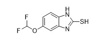 5-Difluoromethoxy-2-Mercapto-1H-Benzimidazol CAS No. 97963-62-7 mediatori cristallini del bianco sporco o bianchi della polvere di api
