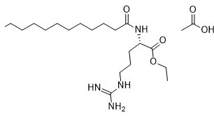 Acetato CAS di N Alpha Lauroyl Arginine Ethyl Ester 92071-96-0 additivi alimentari sani