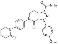 Apixaban CAS no 503612-47-3 mediatori cristallini bianchi delle api di purezza 99% della polvere C25H25N5O4