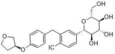 Purezza 99% di Empagliflozin CAS 864070-44-0 bianco o bianco come polvere C23H27ClO7