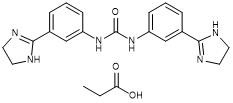Purezza 99% di CAS 55750-06-6 del dipropionato di Imidocarb bianco o Gray White Crystalline Powder C22H26N6O3