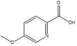 5-O-metil-piridina-2-acido carbossilico Composto eterociclico CAS 29082-92-6 Purezza 98%