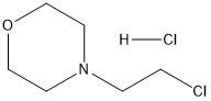 Intermediati di API 4- ((2-Chloroethyl) morpholine Hydrochloride CAS n. 3647-69-6 Polvere cristallina da bianca a beige 98%