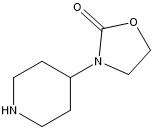 3-(Piperidina-4-YL)Oxazolidina-2-One API Intermediati CAS 164518-96-1 Solido giallo chiaro