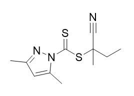 Cromatografia con chelato di metallo 2-Cianobutan-2-il 3,5-dimetil-1H-pirazolo-1-carboditioato C11H15N3S2