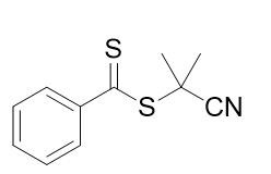 2-Cyanopropan-2-yl Benzodithioate N. CAS 201611-85-0 C11H11NS2 Polvere rosso-marrone violaceo 97%