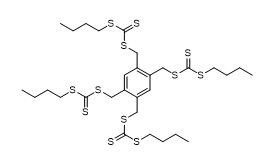 C,​C',​C'',​C''''-​[1,​2,​4,​5-​Benzenetetrailtetrak​is(metilene)​] tetrakis(C-​butil carbonotritioato)