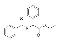 1-Ethoxycarbonyl-1-phenylmethyl Benzodithioate N. CAS 1150308-13-6 C17H16O2S2 Polvere rosso chiaro