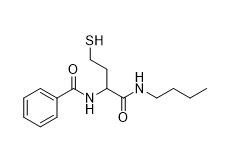 Cromatografia con chelato metallico di N-(1-(Butilammino)-4-Mercapto-1-Oxobutan-2-Yl) benzammide CAS 756866-27-0 Purezza 95%
