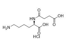 (3-carbossipropanoil)-D-lisina cloridrato N. CAS 887256-35-1 Cromatografia con chelato di metallo 98%