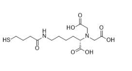 (S)-2,2'-((1-Carbossi-5-(4-Mercaptobutanamido)amilo)Azanediyl)acido diacetico CAS n. 538328-49-3 C14H24N2O7S