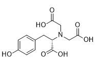 (S)-2,2'-((1-carbossi-2-(4-idrossifenil) etil)azanediil) acido diacetico CAS 1000191-14-9 C13H15NO7